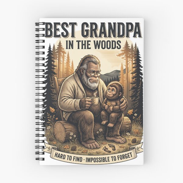 Item preview, Best Grandpa in the Woods Bigfoot Coffee with Grandcub designed and sold by Roy & Tiffany.