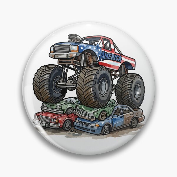 Item preview, America Monster Truck designed and sold by jlStopMedia.