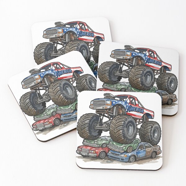 Item preview, America Monster Truck designed and sold by jlStopMedia.