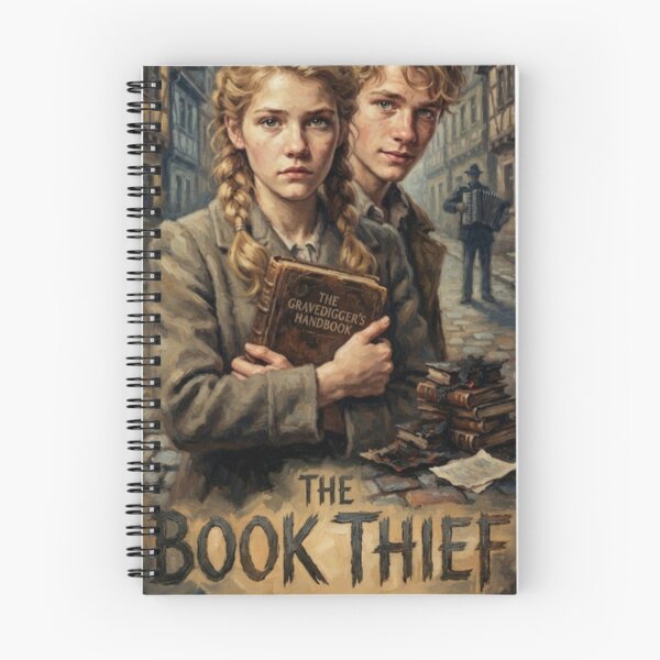 Item preview, The Book Thief Retro Historical Drama War Tragedy Tribute Art Poster designed and sold by Art's Diner.