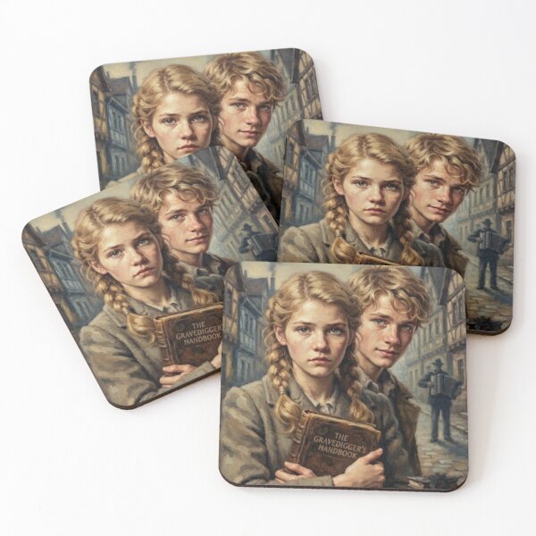 Item preview, The Book Thief Retro Historical Drama War Tragedy Tribute Art Poster designed and sold by Art's Diner.
