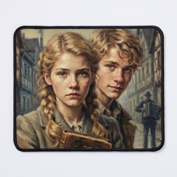 Item preview, The Book Thief Retro Historical Drama War Tragedy Tribute Art Poster designed and sold by Art's Diner.