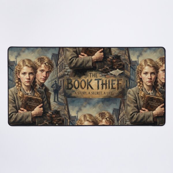 Item preview, The Book Thief Retro Historical Drama War Tragedy Tribute Art Poster designed and sold by Art's Diner.