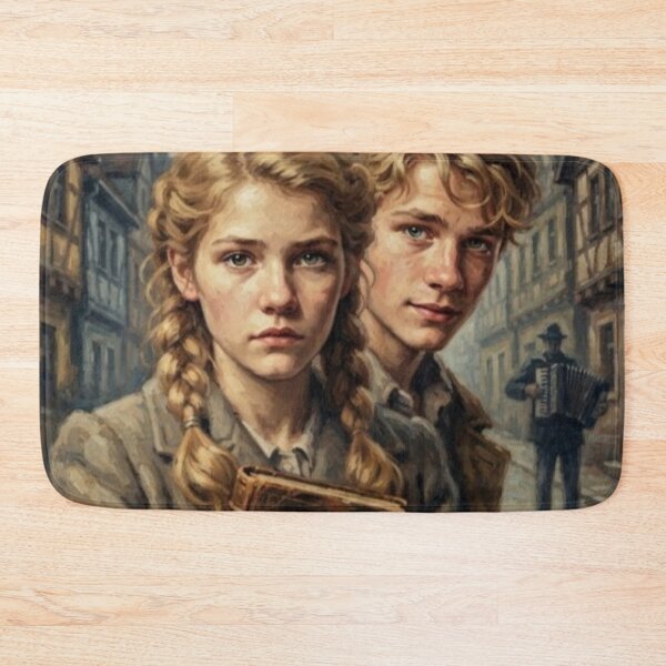 Item preview, The Book Thief Retro Historical Drama War Tragedy Tribute Art Poster designed and sold by Art's Diner.