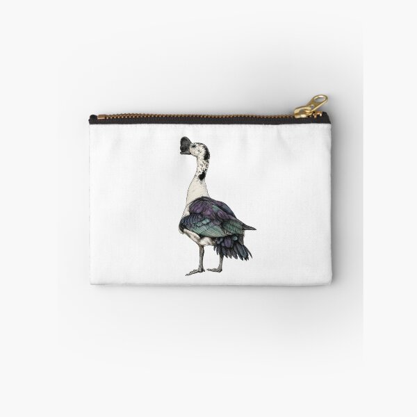 Item preview, illustrations of male knob-billed duck in a vintage natural history book designed and sold by wonderisland.