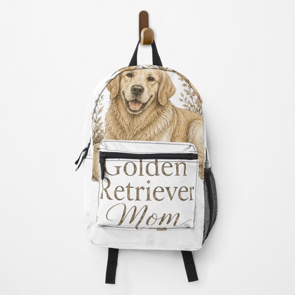 Item preview, Golden Retriever Mom – Cozy Vintage Floral designed and sold by Hello Lola.