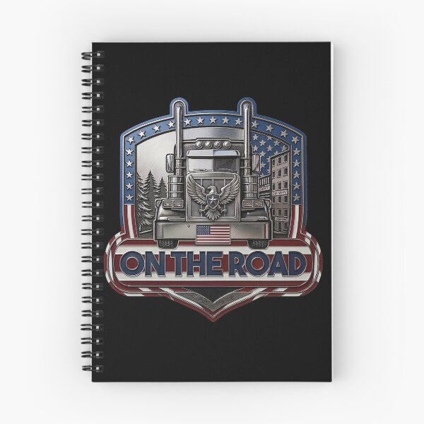 Item preview, On the Road Truck Driver Crest designed and sold by SartoYa.