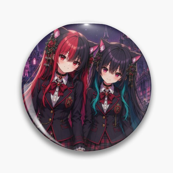 Item preview, Vampire School Girls Gothic Anime designed and sold by Revyra Design .