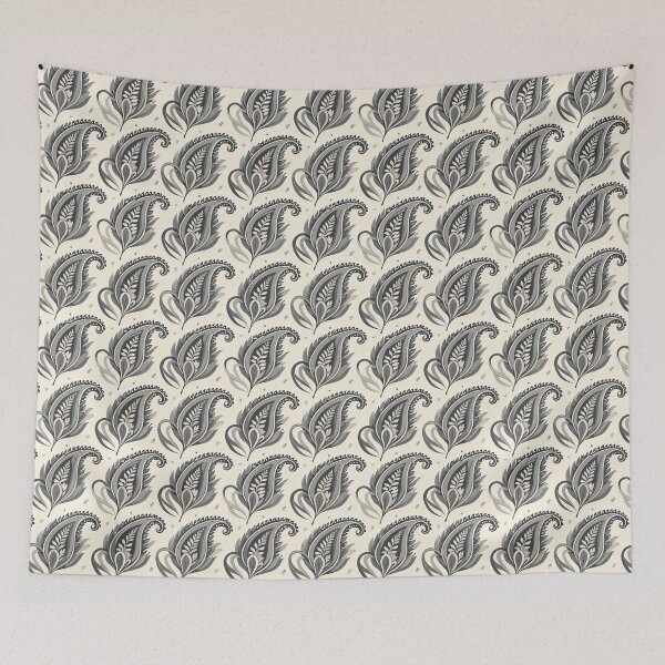 Item preview, Modern Botanical Paisley designed and sold by Designbes.