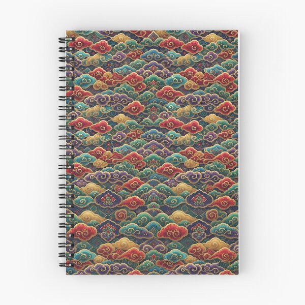 Item preview, Royal Danchong: Glorious Cloud Seamless Pattern designed and sold by SOOstudio73.