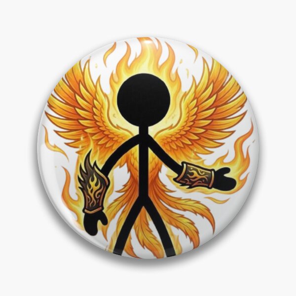 Item preview, Phoenix Fire Stickman Wings designed and sold by Interactive-Art.