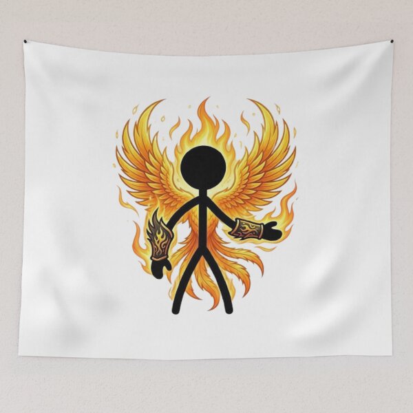 Item preview, Phoenix Fire Stickman Wings designed and sold by Interactive-Art.