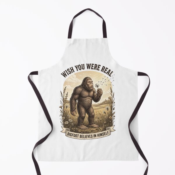 Item preview, Wish You Were Real Bigfoot Dandelion Meadow designed and sold by Roy & Tiffany.