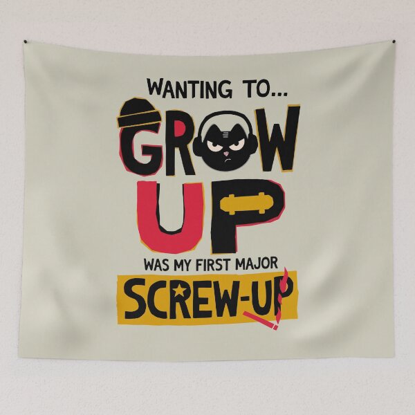 Item preview, Sarcastic Growing Up Burnout Meme designed and sold by IAPICTURE.