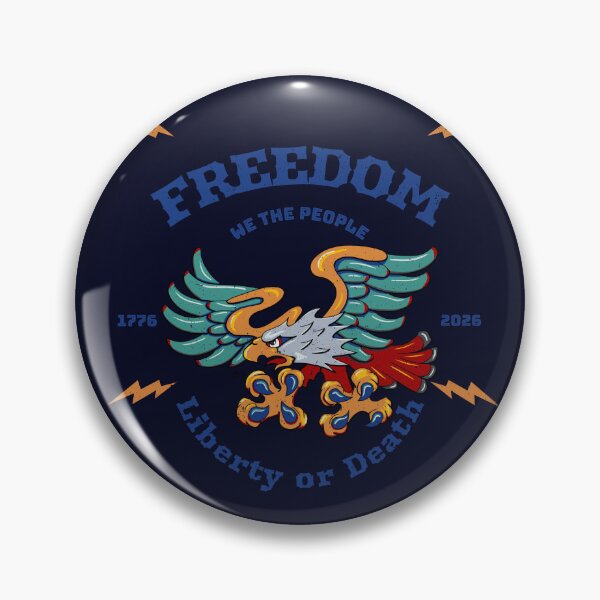 Item preview, Liberty or Death designed and sold by CiniDee Designs.