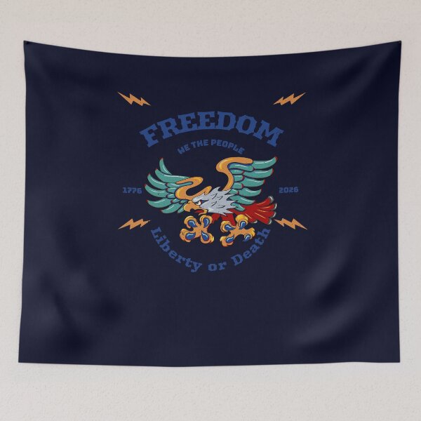 Item preview, Liberty or Death designed and sold by CiniDee Designs.
