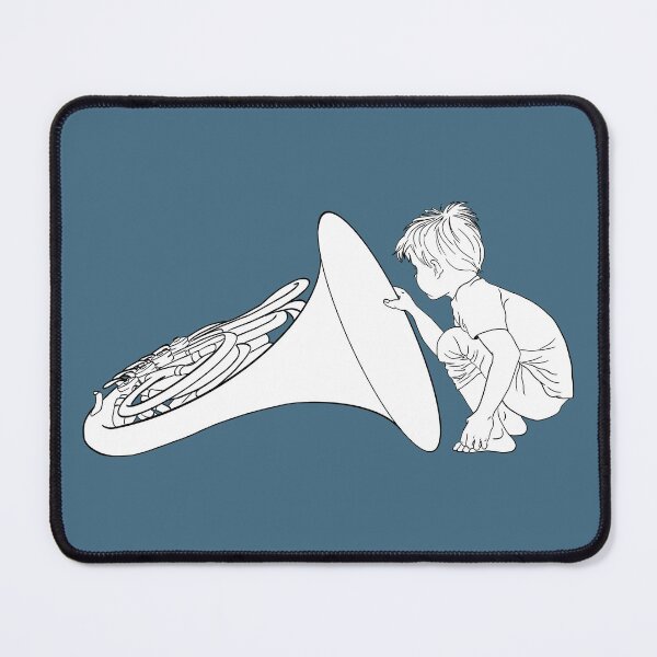 Item preview, Tuba and child designed and sold by TheNuttyDuck.