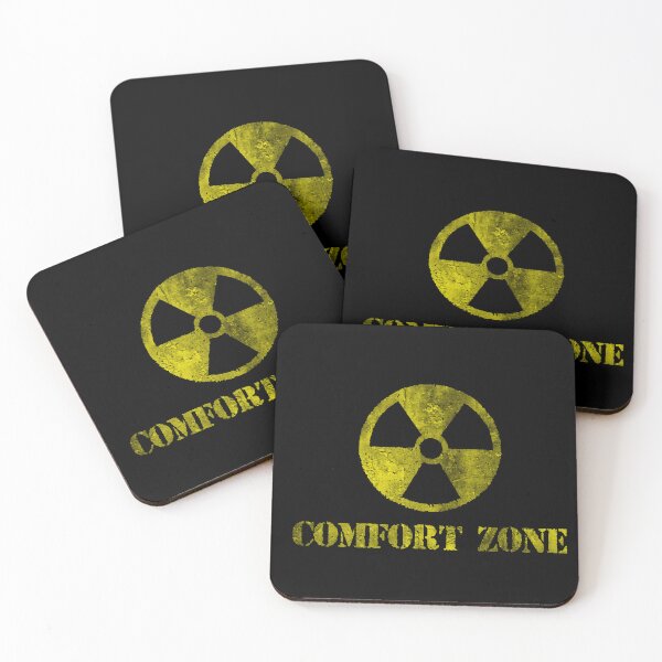 Item preview, Radioactive Comfort Zone - Your Comfort Zone Will Kill You designed and sold by XIOMOS.