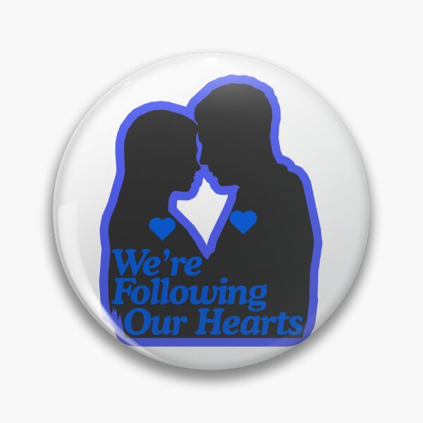 Item preview, Following Our Hearts Love Silhouette Design designed and sold by juliagz.