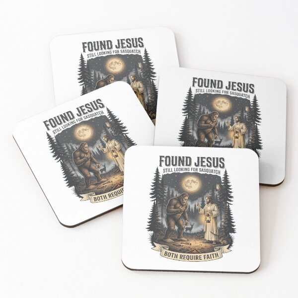 Item preview, Found Jesus Still Looking for Sasquatch Faith  designed and sold by Roy & Tiffany.