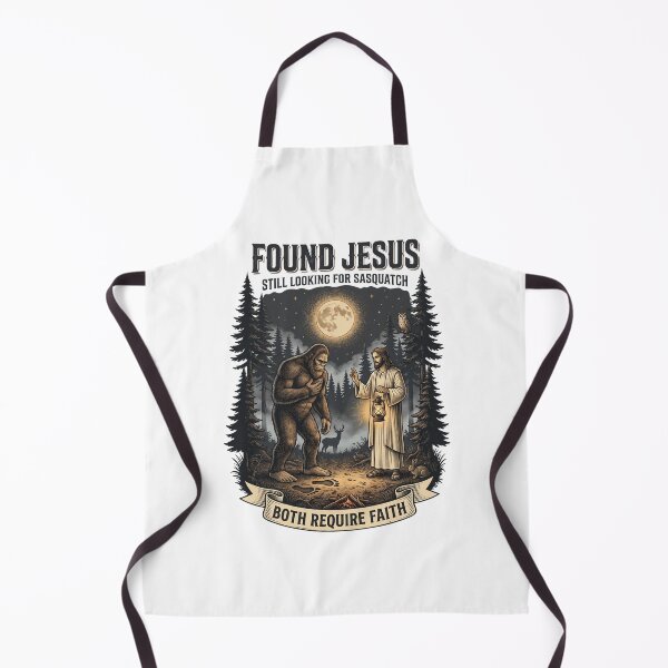 Item preview, Found Jesus Still Looking for Sasquatch Faith designed and sold by Roy & Tiffany.