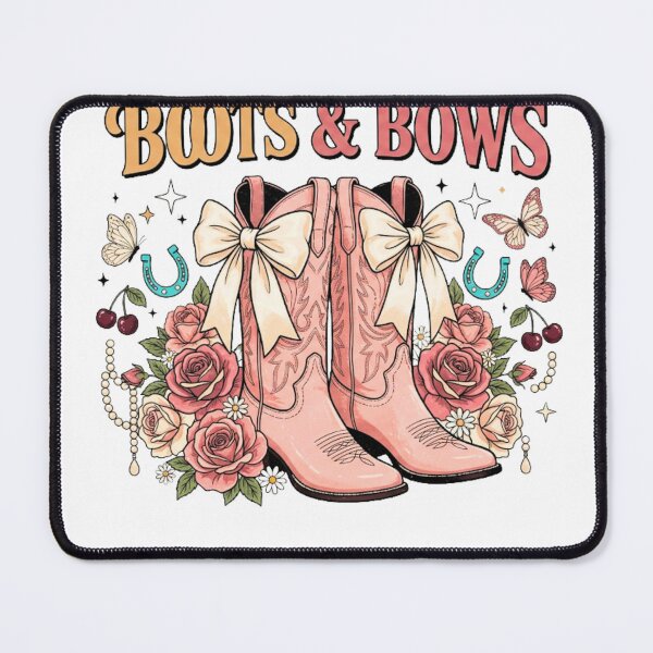 Artikelvorschau, Kopie von „Coquette Bows & Boots“ | Pinke Cowgirl-Ästhetik | Niedliches Landhaus-Design entworfen und verkauft von FitEnvy.