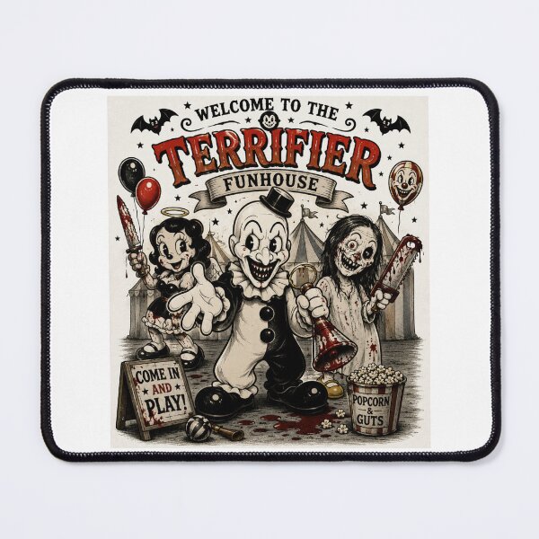 Item preview, Terrifier 1930s Cartoon T-Shirt | Vintage Rubber Hose Horror Funhouse | Art the Clown Inspired Retro designed and sold by Preston Meyers Designs.