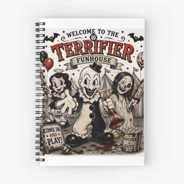Item preview, Terrifier 1930s Cartoon T-Shirt | Vintage Rubber Hose Horror Funhouse | Art the Clown Inspired Retro designed and sold by Preston Meyers Designs.