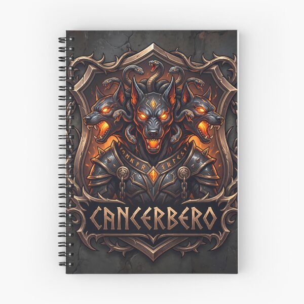 Item preview, 666 Cerberus Three Headed Hellhound Gates Of Hades designed and sold by ART ATTACK ZONE.