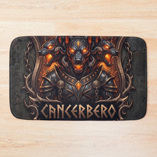 Item preview, 666 Cerberus Three Headed Hellhound Gates Of Hades designed and sold by ART ATTACK ZONE.