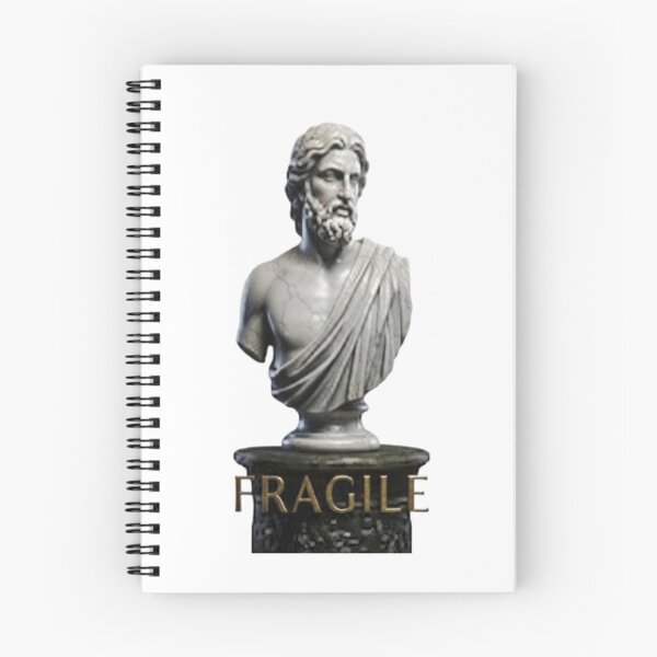 Item preview, Fragil Time Antique Roman Statue Bust designed and sold by Northern Glow Art.