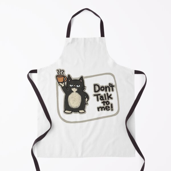 Item preview, Don't Talk To Me | Funny Tuxedo Cat Hand Drawn Design designed and sold by Chibi-NumNum.
