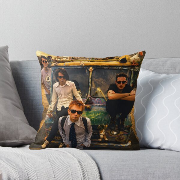 Item preview, The band Radiohead on top of a car  designed and sold by Jennifer-Grier.