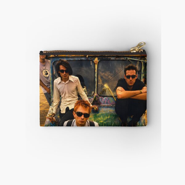 Item preview, The band Radiohead on top of a car  designed and sold by Jennifer-Grier.