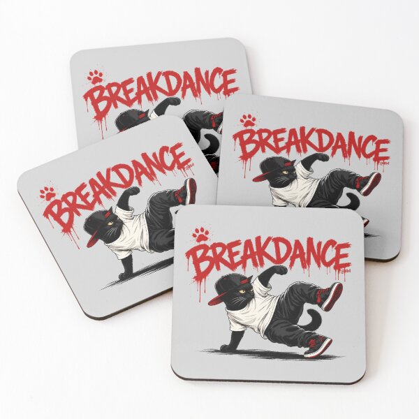 Item preview, BREAKDANCE CAT: Urban Street Moves designed and sold by lbl-shop.