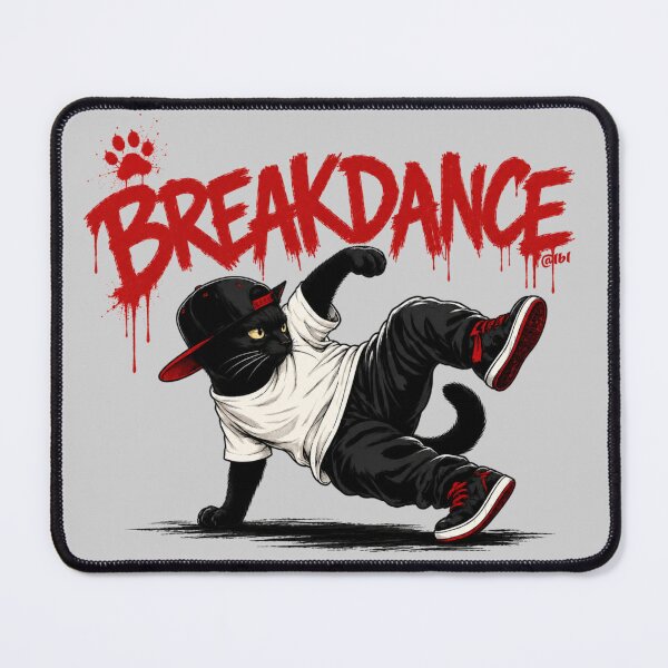 Item preview, BREAKDANCE CAT: Urban Street Moves designed and sold by lbl-shop.
