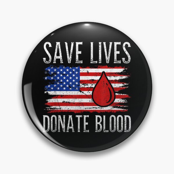 Item preview, Blood Donor US Flag designed and sold by goombi-creative.