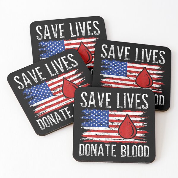 Item preview, Blood Donor US Flag designed and sold by goombi-creative.