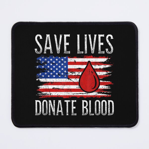 Item preview, Blood Donor US Flag designed and sold by goombi-creative.
