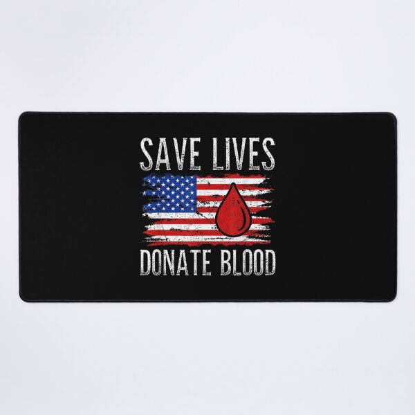 Item preview, Blood Donor US Flag designed and sold by goombi-creative.