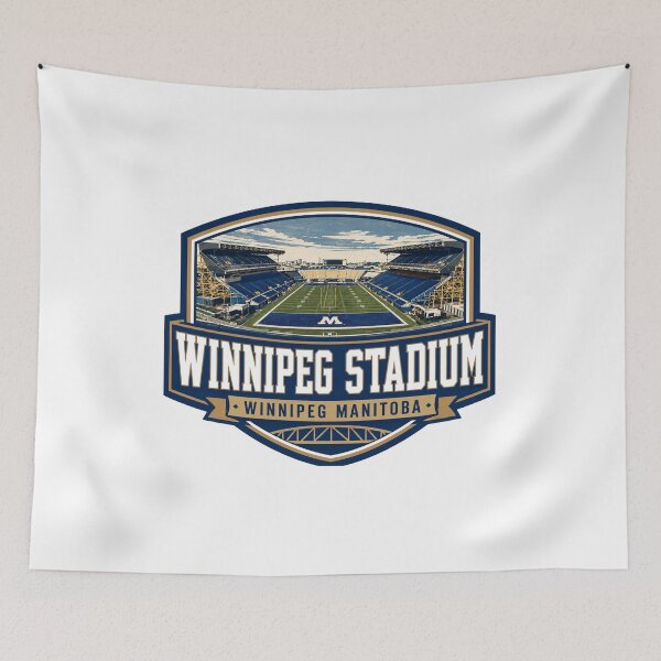 Item preview, Winnipeg Stadium Retro Football Heritage - Manitoba Canada designed and sold by Apex & Anthem .
