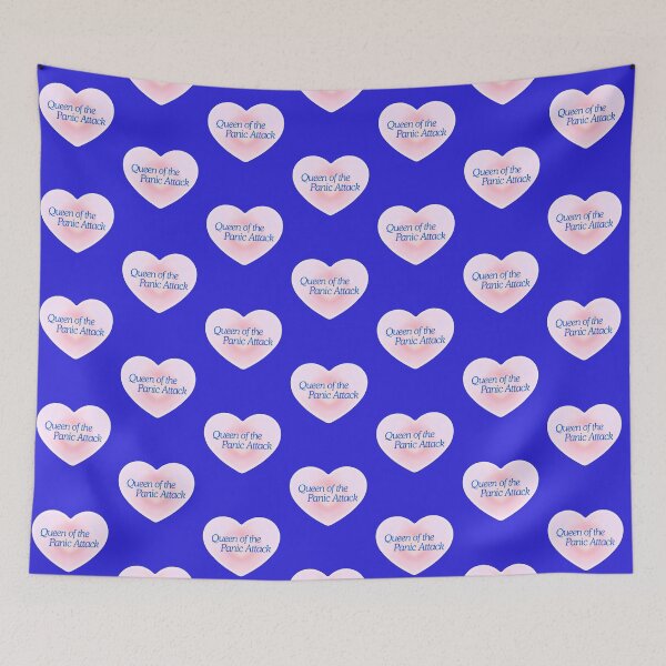 Item preview, Queen of Panic Attacks Heart designed and sold by juliagz.