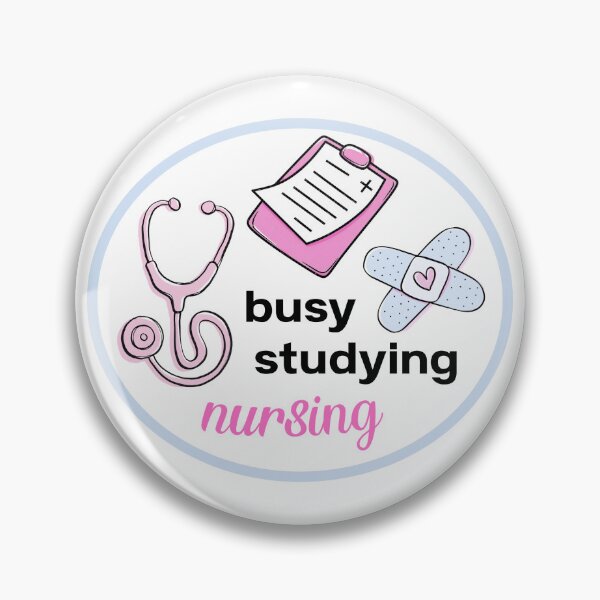 Item preview, Busy Studying Nursing Sticker designed and sold by SB Creative.