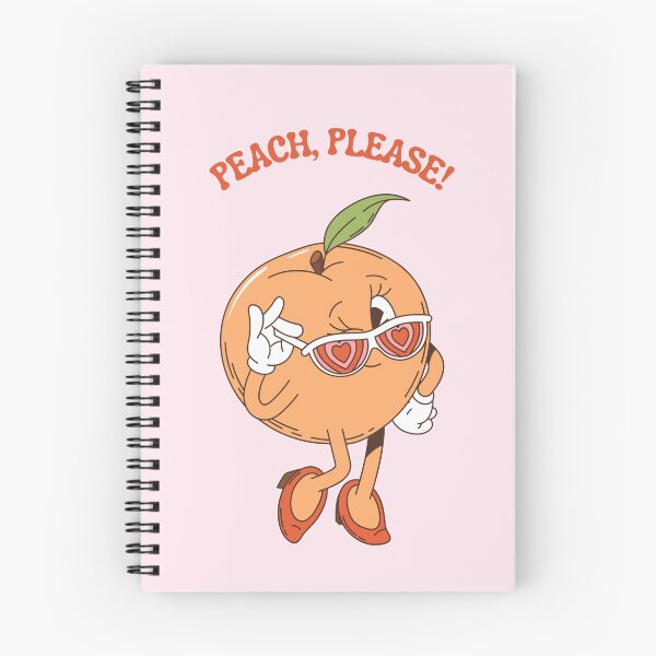Item preview, Pink Peach Please Sassy Quote & Fruit Illustration Design, Foodie Wall Decor, Gifts for Friends & Family designed and sold by SpringTeaDesigns.