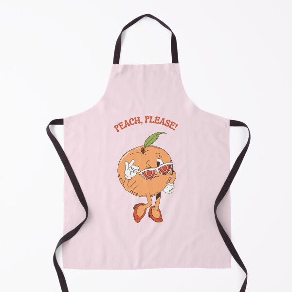 Item preview, Pink Peach Please Sassy Quote & Fruit Illustration Design, Foodie Wall Decor, Gifts for Friends & Family designed and sold by SpringTeaDesigns.