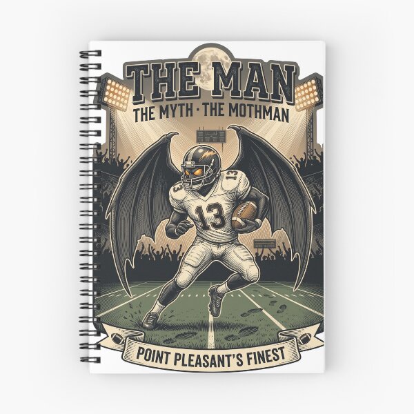 Item preview, Mothman Football Player The Man The Myth Point Pleasant designed and sold by Roy & Tiffany.