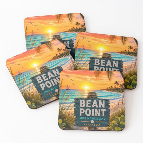 Item preview, Bean Point Anna Maria Island Florida Beach Sunset Phone Case designed and sold by piketo.