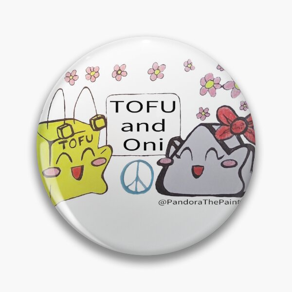 Item preview, Tofu and Oniiii designed and sold by RainbowDoveShop.