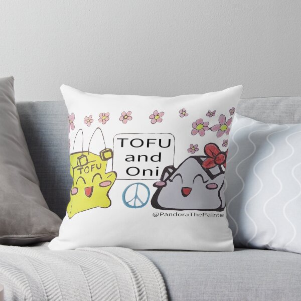 Item preview, Tofu and Oniiii designed and sold by RainbowDoveShop.