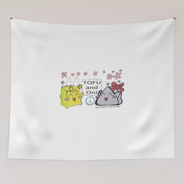 Item preview, Tofu and Oniiii designed and sold by RainbowDoveShop.